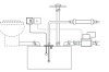 Датчик уровня DOMETIC/SeaLand DTM04, 3попл.,4уровн.,индикатор,с вент.,пит.12/24В